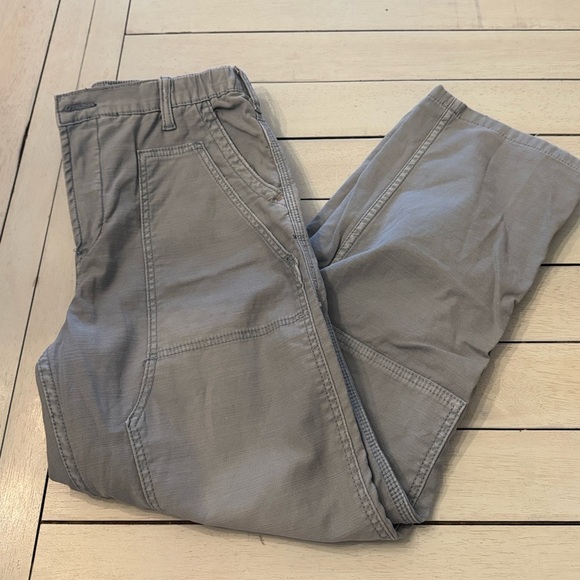 ANTHROPOLOGIE | Pilcro Roamer pant cargo wide leg style Sz 28 blue - Picture 3 of 5